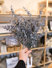 Load image into Gallery viewer, Purple Eucalyptus Sprig Bunch