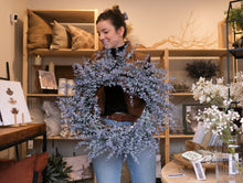 Load image into Gallery viewer, Purple Eucalyptus Wreath
