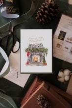 Load image into Gallery viewer, Box of 6 Christmas Cards - Christmas at the Cabin