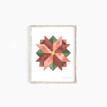 Load image into Gallery viewer, Poinsettia Barn Quilt