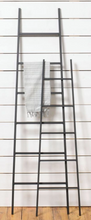 Load image into Gallery viewer, Black Metal Display Ladder