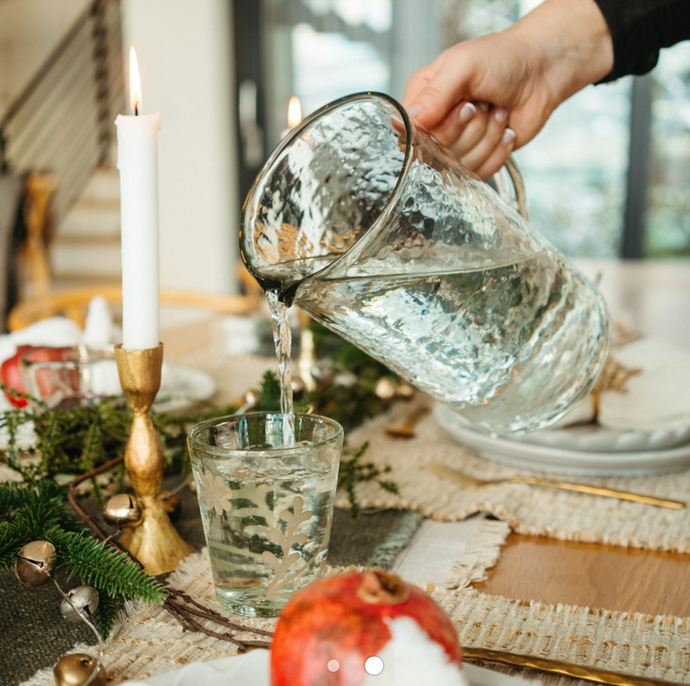 Montenegro Glass Pitcher