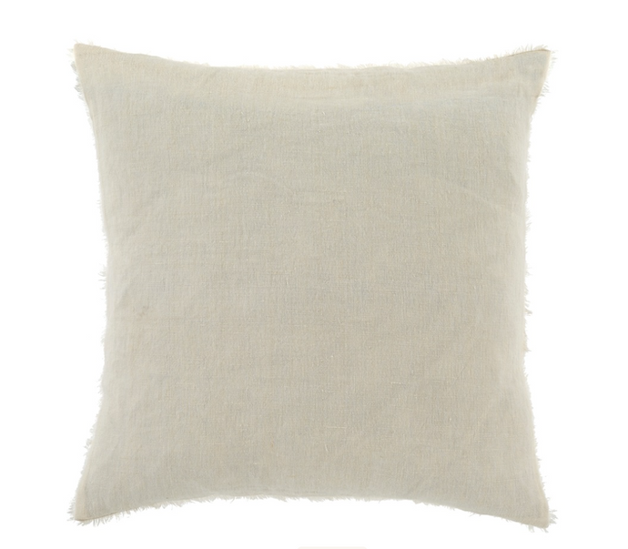 Lina Linen Pillow Ivory - 20x20