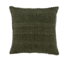 Load image into Gallery viewer, Lina Linen Pillow Avocado - 20x20