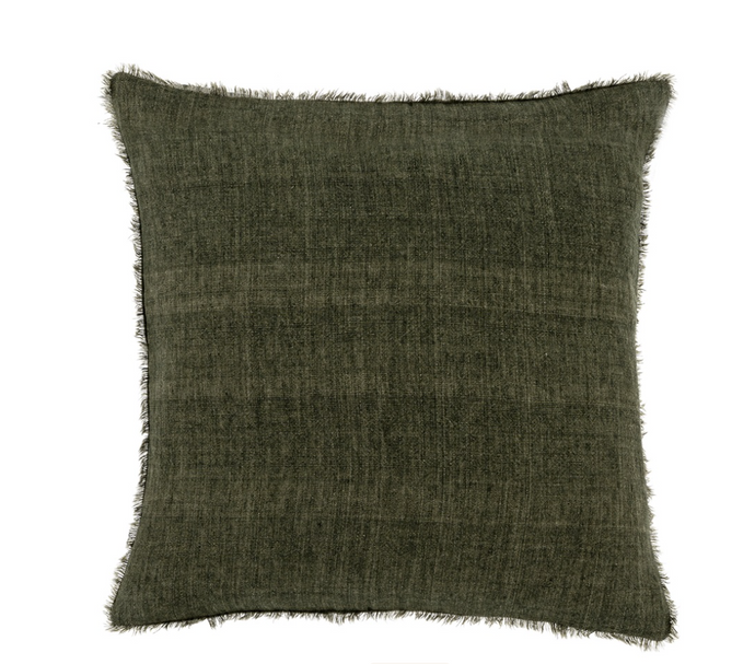 Lina Linen Pillow Avocado - 20x20