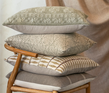 Load image into Gallery viewer, Aria Block Print Pillow - 20x20