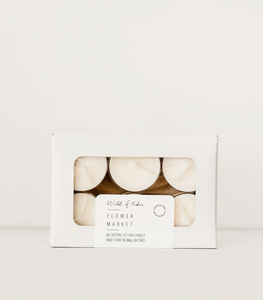 Flower Market Wax Tealights