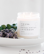 Load image into Gallery viewer, Eucalyptus Lavender Soy Wax Candle
