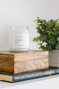 Citrus & Sage Soy Wax Candle