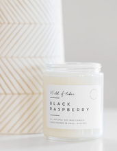 Load image into Gallery viewer, Black Raspberry Soy Wax Candle