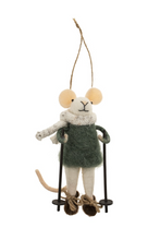 Load image into Gallery viewer, Snowshoe Silas Ornament