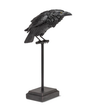 Load image into Gallery viewer, Perched Crow