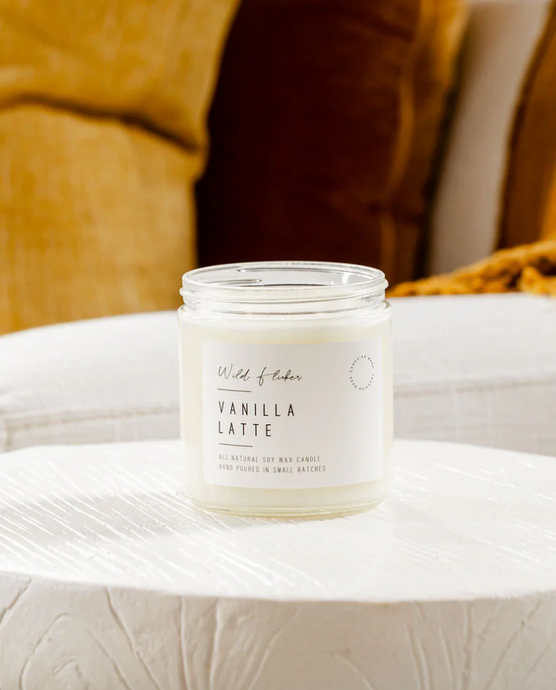 Vanilla Latte Soy Wax Candle