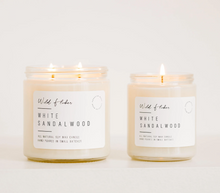 Load image into Gallery viewer, White Sandalwood Soy Wax Candle