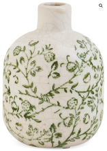 Load image into Gallery viewer, Crackle Floral Vase