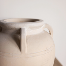 Load image into Gallery viewer, Cordoba White Matte Vase with Handles