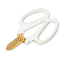 Load image into Gallery viewer, Short Blade Garden Snips - White