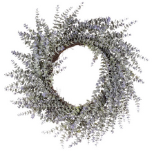 Load image into Gallery viewer, Purple Eucalyptus Wreath