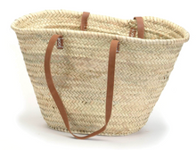 Load image into Gallery viewer, Straw Market Bag