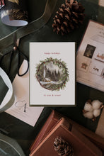 Load image into Gallery viewer, Box of 6 Christmas Cards - Christmas at the Cabin