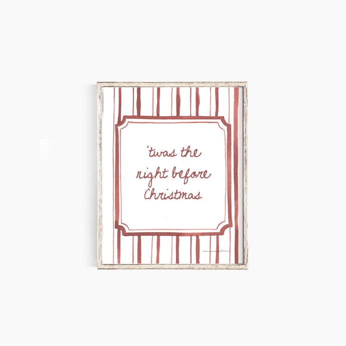 'Twas the Night Before Christmas