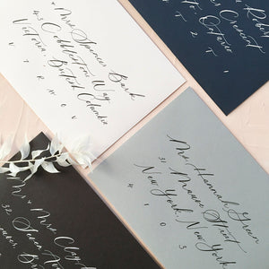 Calligraphy Envelope Addressing
