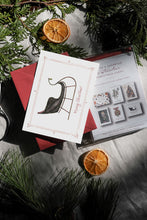 Load image into Gallery viewer, Box of 6 Christmas Cards - Vintage Christmas
