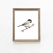 Load image into Gallery viewer, Christmas Chickadee