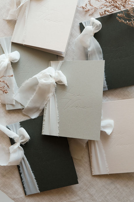 Letterpress Vow Books