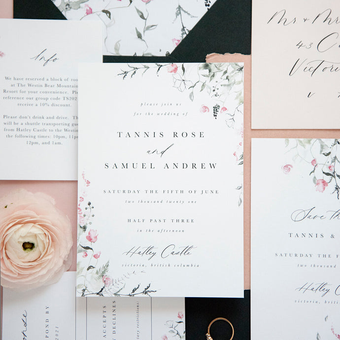 Garden Main Invitation