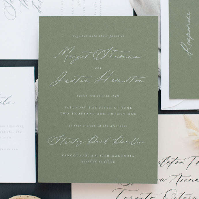 Hudson Main Invitation