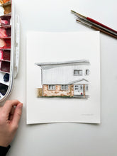 Load image into Gallery viewer, Custom Watercolour House Portrait