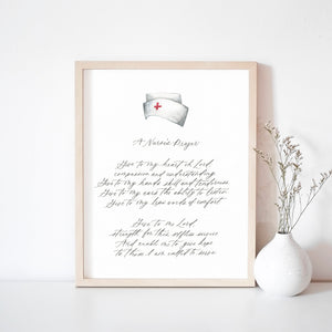 Nurse's Prayer