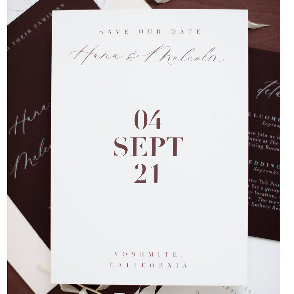 Taft Save The Date